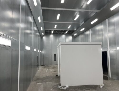 Our New Paint Booth Is Perfect for Large Parts