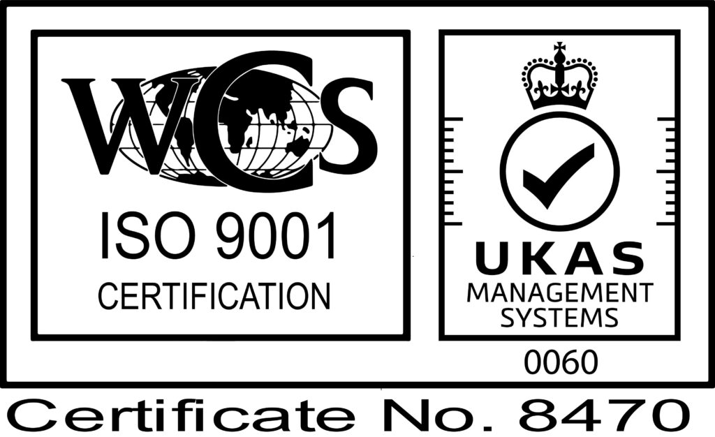ISO 9001 UKAS LOGO White